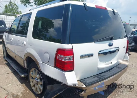 2013 Ford Expedition King Ranch из США, поврежденный, VIN 1FMJU1H55DEF66318